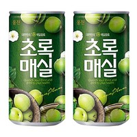 웅진 초록매실, 180ml, 90개