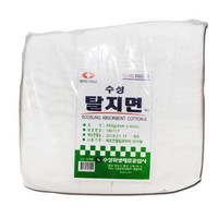 수성 절단솜(4x4) 450g 1봉지/ 탈지솜 탈지면, 1개, 1개