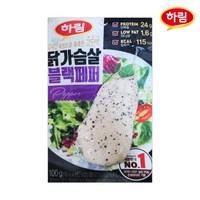 하림 닭가슴살 블랙페퍼 100g, 10개