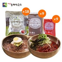 기타 [23년] 메밀골 동해막국수18봉, 18개, 150g