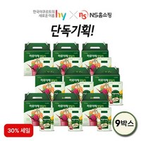 (30%)하루야채 데일리 9박스, 9개, 1L