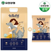 유한양행 윌로펫 뉴트리탑 시니어 노견 노령견 소프트 사료 3kg +반려동물 강아지 사료 30g 추가 증정, 1개, 닭고기+현미