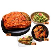 도미솔 도미솔김치 4종(포기5+열무2+총각2+오이통2총11kg), 1, 1