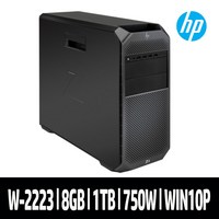 HP워크스테이션 Z4G4 4HJ20AV W-2223 8GB 1TB W11P 그래픽카드포함