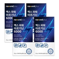 아르기닌 6000 고함량 L-아르기닌 100% 국내산 원료 식약처 HACCP 인증, 300g, 4개