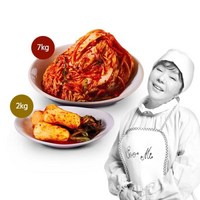 [엄마생각] 김수미 포기김치 7kg 총각김치2kg, 없음, 1개