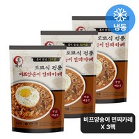 일본 도쿄식 혼카레 닭고기 민찌 카레 280g [닭다리살], 3개