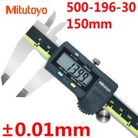 Mitutoyo 미쓰도요 디지털 캘리퍼스 500-196-30 150MM 6인치 500-197-30 200MM 8인치 500-193-30 300MM + 케이스박스, 2개