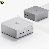 [cy] 비링크 Beelink GTi14 UItra 155H 미니 게임 PC 인텔Ultra7/Ultra9 오피스 mini PC 185H/155H 고성능 AI PC 스피커내장, Ultra7 155H버전, 32G/1TB, 그레이(그레이버튼)