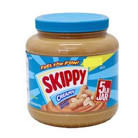 코스트코 SKIPPY 크리미 피넛 버터 2.27KG 대용량 땅콩잼, 1개