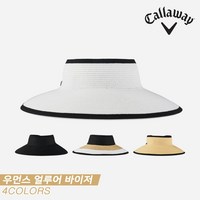 [캘러웨이코리아정품]2021 캘러웨이 레이디스 얼루어(LADIES ALLURE) 골프 바이저[4COLORS][여성용], 블랙, 옵션:블랙