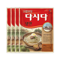 다시다 냉면, 300g, 4개