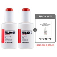 [1+1] 메디필 멜라논 엑스 앰플 50ml 1+1 (본품2개) + 샘플랜덤(4매), 1개