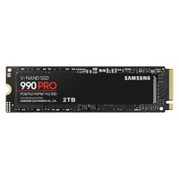 삼성전자 990 PRO PCie 4.0 NVME M.2 SSD, MZ-V9P2T0BW, 2TB