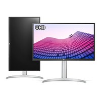 LG 27UP550N 27인치 UHD 4K 모니터 HDR 피벗 높이조절 화이트 USB-C단자 2023년 신모델