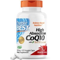 닥터스베스트 하이 앱솔션 CoQ10 100mg 베지 캡, 1개, 120캡슐, 120정