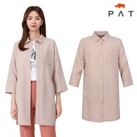 PAT 린넨 블렌드 롱 셔츠 1H41561