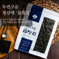 청산에 두번구운 곱창김 25매 (60g) * 4팩, 4개