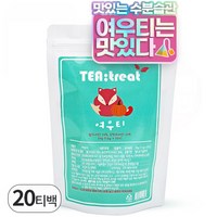 티트리트 여우티 팥호박차, 1.5g, 20개입, 1개