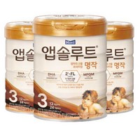 앱솔루트 명작 분유 3단계 800g 3개, 1개