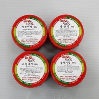 1+1+1+1 토굴안애 양념젓갈300g 4종 오징어젓+명란젓+비빔낙지젓+꼴뚜기젓, 1세트