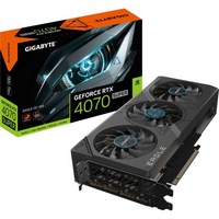 그래픽카드 게이밍 교환 기가바이트 지포스 RTX 4070 슈퍼 이글 OC 12G 그래픽 카드 윈드포스 팬 3배 12GB 192비트 GDDR6X GV N407 SEAGLE 12G