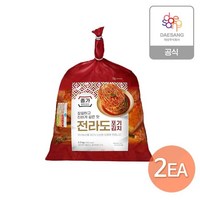 종가집 전라도 포기김치 3.3kg x 2개(총 6.6kg), 2개