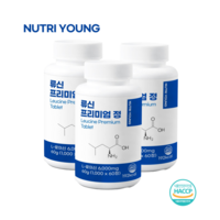 뉴트리영 류신 단백질 프리미엄 정 1000mg, 3개, 60g