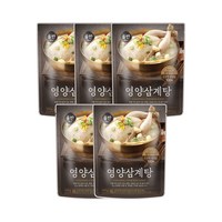 [올반] 영양삼계탕 900gX5팩, 900g, 5개