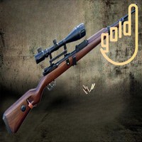 KAR98K NEW 카구팔 탄피배출 저격총 볼트액션 모신나강 너프건 에어소프트건 수정탄, 금속탄피2세트(10개)+소프트탄20개, KAR98K다크우드(기본), 1개