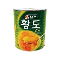 삼포 황도 슬라이스 3kg 6개 박스