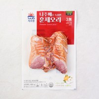 [메가마트]나주배 숙성 훈제오리 400g, 1개