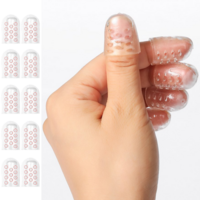 테밍 손톱 물어뜯기 발 물집 예방 손가락 발가락 골무 10p, 10개, 2g