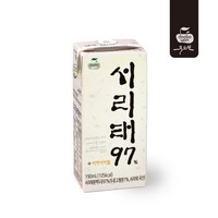 두보원 서리태97두유 /프리미엄검은콩 국산서리태콩 100% 고단백 벌꿀함유 콩물 콩국수.무첨가 무설탕 블랙푸드 영양간식 효도선물 non GMO, 190ml, 32개