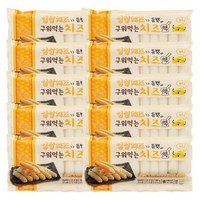 [맛떡] 임실치즈 가득 구워먹는 치즈떡, 350g, 10개