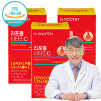 리포좀 비타민C 프리미엄 유럽산 고함량 비타민C 식약처인증 1100mg, 3박스, 30정