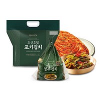 조선호텔 포기김치 4kg+열무김치 1.5kg 세트!! 김치와 열무의 만남!! 주문제조 특가판매!!, 1개, 5.5kg