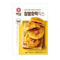 백설 찹쌀호떡믹스, 400g, 3개