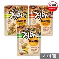 [G]샘표 질러 대구껍질 3종 4+4개 /안주/간식, 대구껍질 와사비마요 4개+핫칠리 4개 /30g