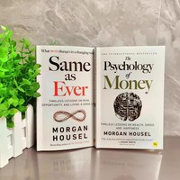 Morgan Housel The Psychology of Money과same as ever 2권 세트 영어원서