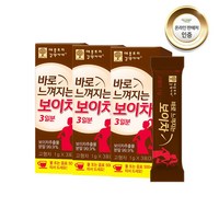 애플트리김약사네 바로느껴지는 보이차 분말 가루 운남성 발효 중국 푸얼차 PUERTEA, 3박스, 3개입, 1g