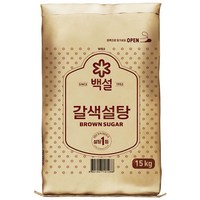 갈색설탕 CJ 15KG, 단품, 1개