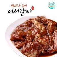 [KT알파쇼핑]서서갈비 양념돼지구이 600g x4팩 총2.4kg, 4개