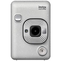 FUJIFILM 체키 인스턴트 카메라스마트폰 프린터 instax mini LiPlay 스톤 화이트, 1개