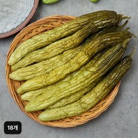 국내산 통오이지 18개 (3개X6팩/1.5kg), 250g, 6개