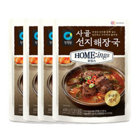 사골 선지 해장국 450g x 4개, 450mg