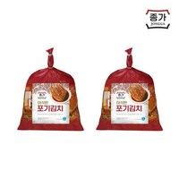 [종가집] 시원하고 깔끔한 포기김치, 4.8kg, 2개