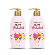[베비언스] 핑크퐁 부드러운 컨디셔너 380ml (자몽릴리향) 2개, 1세트