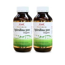 [하이웰] 프리미엄 스피루리나 500mg 500캡슐 2개 (올리브비누+치약 증정)