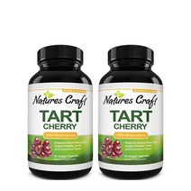 미국 Natures Craft 타트체리 60캡슐 X 2통 (타트체리 효능), 2팩